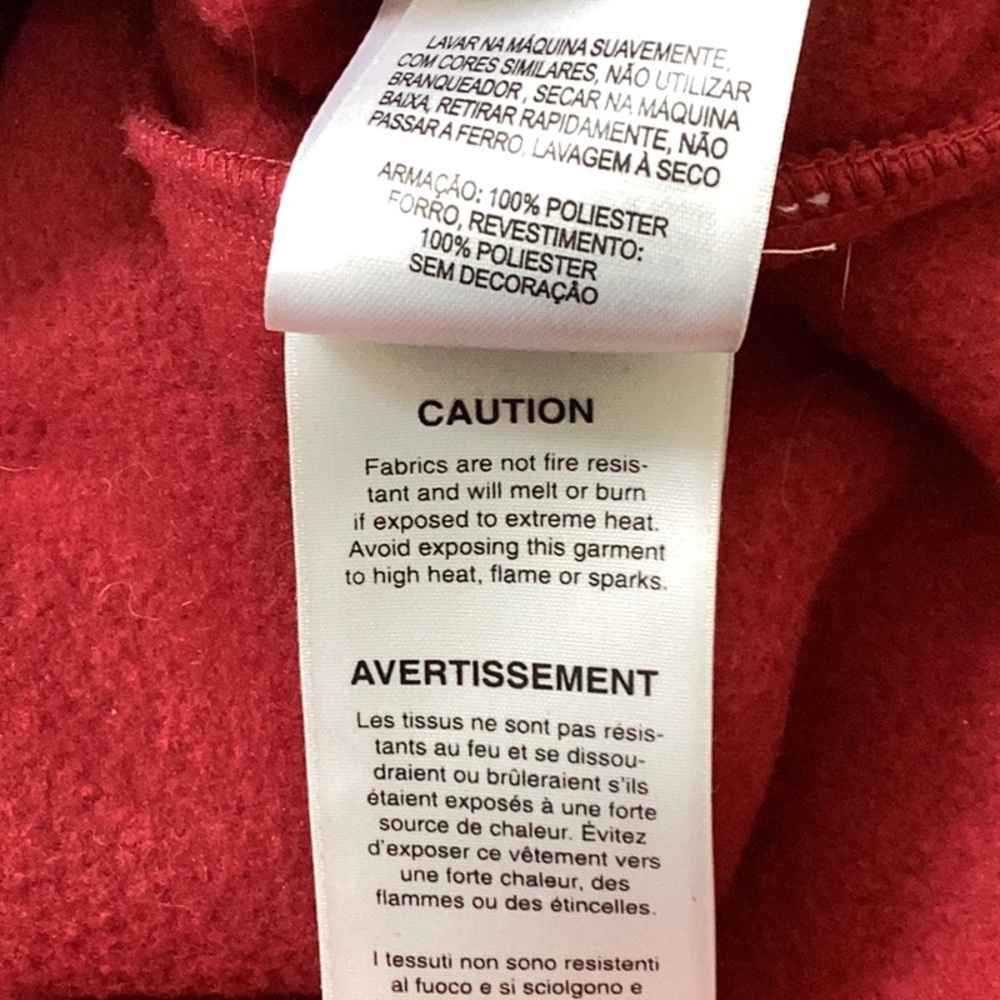 Columbia Red Fleece Jacket - Picture 10 of 10